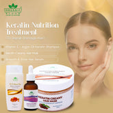 Hair deal ( Argan Oil Shampoo, Hairmask +Smooth Hair Serum ) - Organicbloom.pk